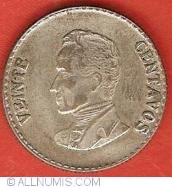 20 Centavos 1953 B