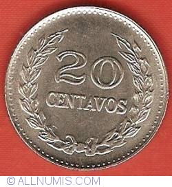 Image #2 of 20 Centavos 1970