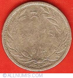 5 Pesos 1907 p/m (Papel Moneda)
