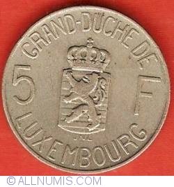 Image #2 of 5 Francs 1962