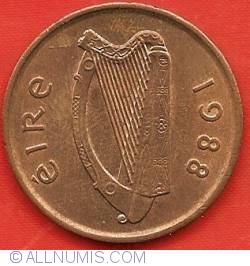 Image #2 of 2 Pence 1988