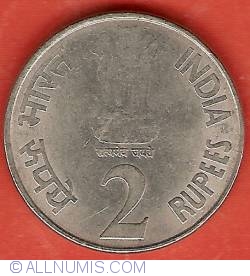 2 Rupees 2010 (c) - 75 Years Reserve Bank Of India