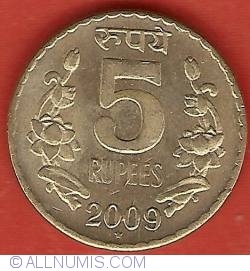Image #2 of 5 Rupees 2009 (h)