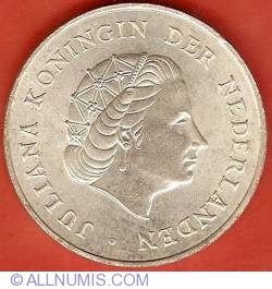 Image #1 of 2-1/2 Gulden 1964