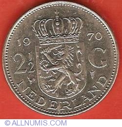 Image #2 of 2-1/2 Gulden 1970