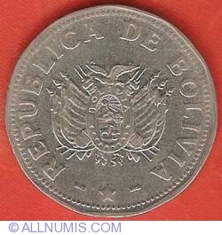 2 Bolivianos 1991