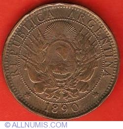 Image #1 of 2 Centavos 1890