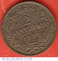 Image #1 of 2 Centesimi 1898 R