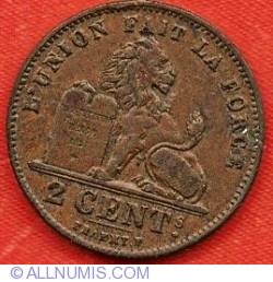 Image #2 of 2 Centimes 1905 French