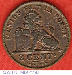 Image #2 of 2 Centimes 1912 French