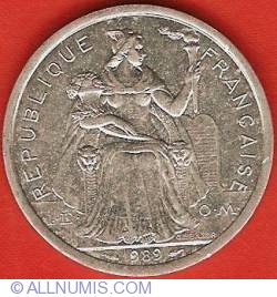 Image #1 of 2 Francs 1989