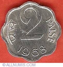 Image #2 of 2 Paise 1968 (B)