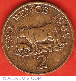 Image #2 of 2 Pence 1989