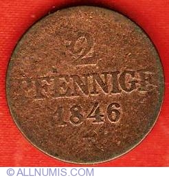 Image #2 of 2 Pfennig 1846