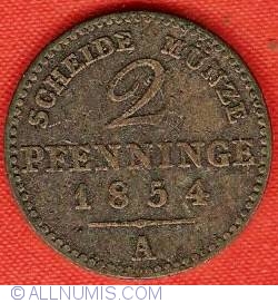 Image #2 of 2 Pfennig 1854 A