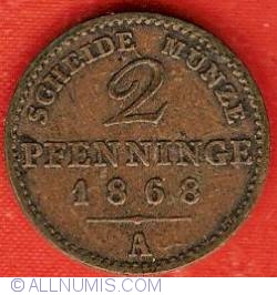 2 Pfennig 1868 A