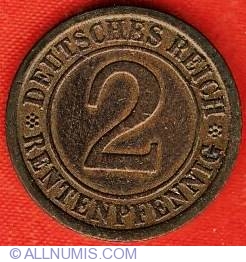 2 Rentenpfennig 1924 A