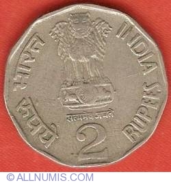 Image #1 of 2 Rupees 1994 (H) - FAO - World Food Day - Water For Life