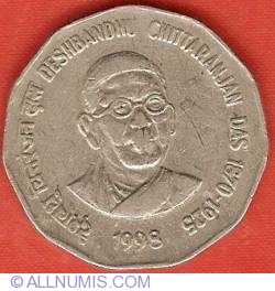 Image #2 of 2 Rupees 1998 - Deshbandu Chittaranjan Das