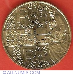 2 Zlote 1998 - Discovery of Polonium and Radium