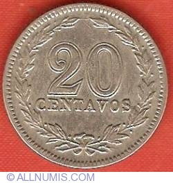 Image #2 of 20 Centavos 1897