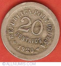 Image #1 of 20 Centavos 1920