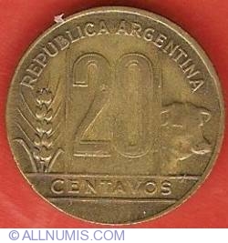 20 Centavos 1947
