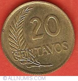 20 Centavos 1960 without AFP
