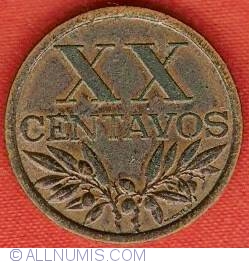 Image #2 of 20 Centavos 1968
