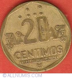 Image #2 of 20 Centimos 1996