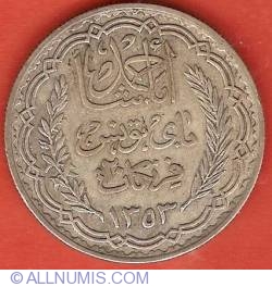 Image #2 of 20 Francs 1934 (AH1353)