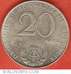 20 Mark 1973 A - Otto Grotewohl