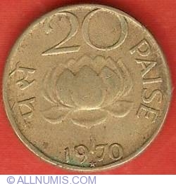 Image #2 of 20 Paise 1970 (H)