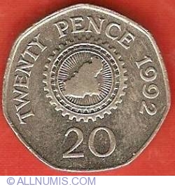 Image #2 of 20 Pence 1992