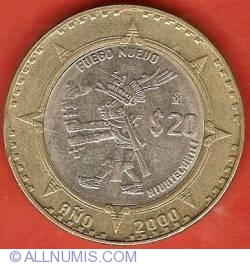 Image #2 of 20 Pesos 2000 - Año 2000