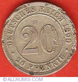Image #1 of 20 Pfennig 1890 A