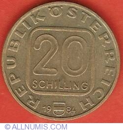 20 Schilling 1984 - Grafenegg Castle