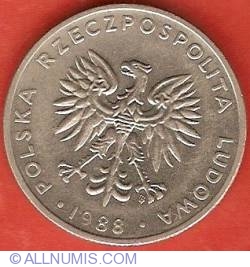 20 Zlotych 1988