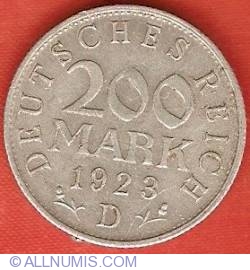 200 Mărci 1923 D