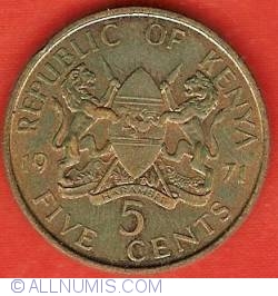 Image #1 of 5 Cents 1971