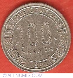 100 Francs 1972