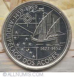 Image #2 of 100 Escudos 1989 - Azores
