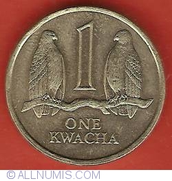Image #2 of 1 Kwacha 1989