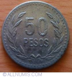 Image #2 of 50 Pesos 1992