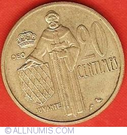 Image #2 of 20 Centimes 1962