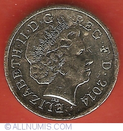 1 Pound 2014 - Northern Ireland