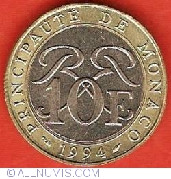 Image #1 of 10 Francs 1994