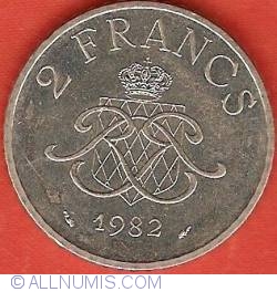 Image #2 of 2 Francs 1982