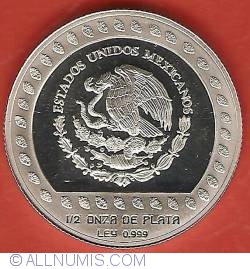 Image #1 of 50 Pesos 1992 - Eagle Warrior