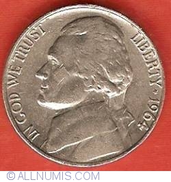 Image #1 of Jefferson Nickel 1964